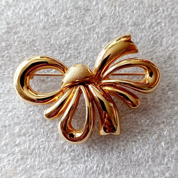 Vintage Signed KEYES Brooch  1958-1990's Montreal Quebec Canada 1.75" x 1.5" - Picture 4 of 4